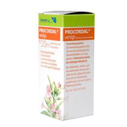 Abbildung: Procordal Vertigo Dilution Dilution, 20 ml PZN 01691590