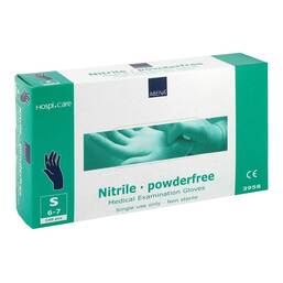 Abbildung: Nitril Handschuhe ungepudert small 100 St, Handschuhe PZN 01693703