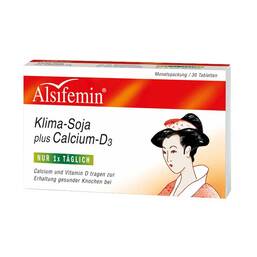 Abbildung: Alsifemin Klima Soja + Calcium + D3 Tabletten Tabletten, 30 St PZN 01698356