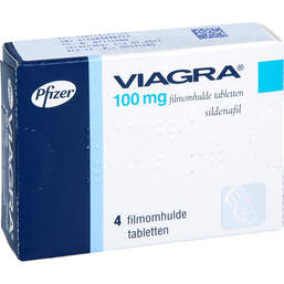 Abbildung: Viagra 100 mg Filmtabletten 4 St, Filmtabletten PZN 01741951