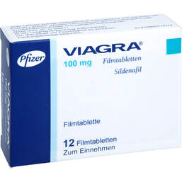 Abbildung: Viagra 100 mg Filmtabletten 12 St, Filmtabletten PZN 01741968