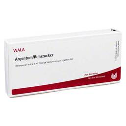 Abbildung: Argentum / Rohrzucker Ampullen Ampullen, 10X1 ml PZN 01750660