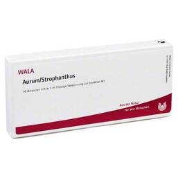 Abbildung: Aurum / Strophanthus Ampullen Ampullen, 10X1 ml PZN 01750826