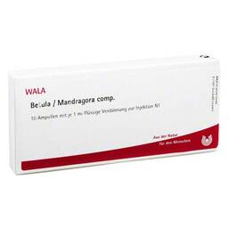 Abbildung: Betula / Mandragora comp. Ampullen 10X1 ml, Ampullen PZN 01751004