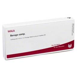 Abbildung: Borago comp. Ampullen Ampullen, 10X1 ml PZN 01751010