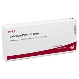 Abbildung: Cichorium Pancreas comp. Ampullen Ampullen, 10X1 ml PZN 01751240