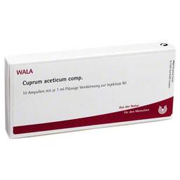 Abbildung: Cuprum aceticum comp. Ampullen Ampullen, 10X1 ml PZN 01751292