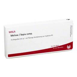 Abbildung: Melissa / Sepia comp. Ampullen Ampullen, 10X1 ml PZN 01751731