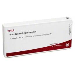 Abbildung: Rhus toxicodendron comp. Ampullen 10X1 ml, Ampullen PZN 01751990