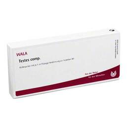 Abbildung: Testes comp. Ampullen 10X1 ml, Ampullen PZN 01752268