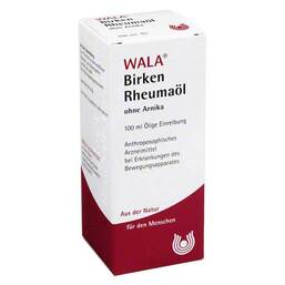 Abbildung: Birken Rheumaöl ohne Arnika Öl, 100 ml PZN 01753718