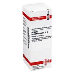 Abbildung: DHU Acidum hydrofluoricum D 6 Dilution Dilution, 20 ml PZN 01754534