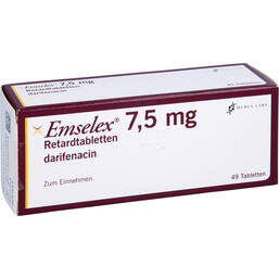 Abbildung: Emselex 7,5 mg Retardtablett 49 St, Retard-Tabletten PZN 01754899