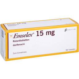 Abbildung: Emselex 15 mg Retardtablette 98 St, Retard-Tabletten PZN 01755019