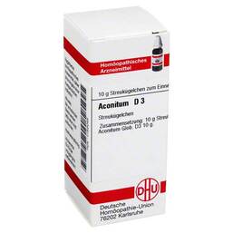 Abbildung: DHU Aconitum D 3 Globuli Globuli, 10 g PZN 01755048