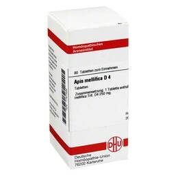 Abbildung: DHU Apis mellifica D 4 Tabletten Tabletten, 80 St PZN 01757426