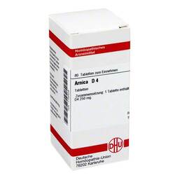 Abbildung: DHU Arnica D 4 Tabletten Tabletten, 80 St PZN 01758408