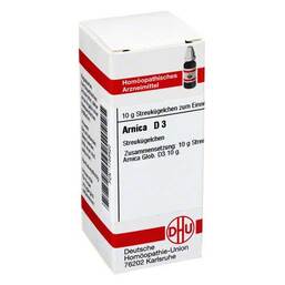 Abbildung: DHU Arnica D 3 Globuli Globuli, 10 g PZN 01758420