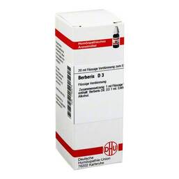 Abbildung: Berberis D 3 Dilution Dilution, 20 ml PZN 01760575