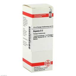 Abbildung: DHU Bryonia D 2 Dilution Dilution, 20 ml PZN 01761209