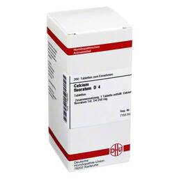 Abbildung: DHU Calcium fluoratum D 4 Tabletten Tabletten, 200 St PZN 01762350