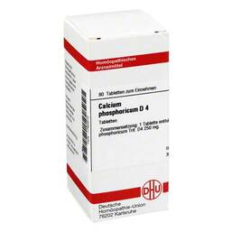Abbildung: Calcium phosphoricum D 4 Tabletten Tabletten, 80 St PZN 01762870