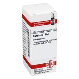 Abbildung: DHU Cantharis D 4 Globuli Globuli, 10 g PZN 01763527