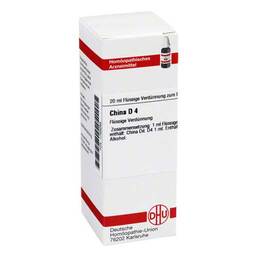 Abbildung: DHU China D 4 Dilution Dilution, 20 ml PZN 01765265