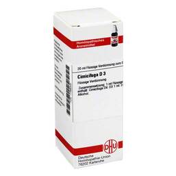 Abbildung: Cimicifuga D 3 Dilution Dilution, 20 ml PZN 01766000