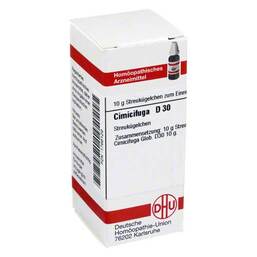 Abbildung: DHU Cimicifuga D 30 Globuli Globuli, 10 g PZN 01766129