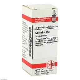 Abbildung: DHU Cocculus D 3 Globuli Globuli, 10 g PZN 01766767