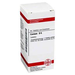 Abbildung: DHU Conium D 6 Tabletten Tabletten, 80 St PZN 01767583