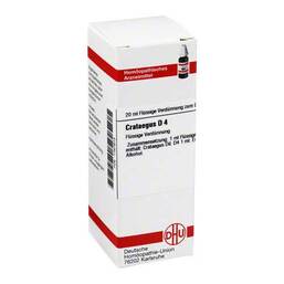 Abbildung: DHU Crataegus D 4 Dilution Dilution, 20 ml PZN 01767873