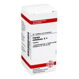 Abbildung: DHU Cuprum metallicum D 4 Tabletten Tabletten, 80 St PZN 01768306