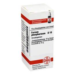 Abbildung: DHU Ferrum phosphoricum D 10 Globuli Globuli, 10 g PZN 01770869