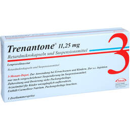 Abbildung: Trenantone Zweikammerspritze Fertigspritzen 1 St, Retardmikrokapseln und Suspensionsmittel PZN 01770935