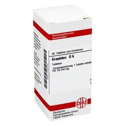 Abbildung: DHU Graphites D 6 Tabletten Tabletten, 80 St PZN 01772176