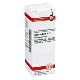 Abbildung: Hepar sulfuris D 12 Dilution Dilution, 20 ml PZN 01772905