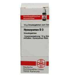 Abbildung: DHU Hyoscyamus D 3 Globuli 10 g, Globuli PZN 01773483