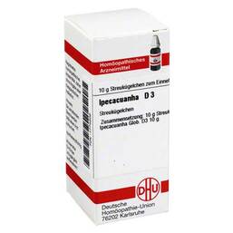 Abbildung: Ipecacuanha D 3 Globuli Globuli, 10 g PZN 01774206
