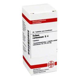 Abbildung: DHU Kalium carbonicum D 4 Tabletten Tabletten, 80 St PZN 01775105