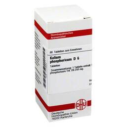 Abbildung: DHU Kalium phosphoricum D 6 Tabletten Tabletten, 80 St PZN 01775654