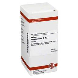 Abbildung: DHU Kalium phosphoricum D 12 Tabletten Tabletten, 200 St PZN 01775677