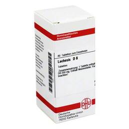 Abbildung: DHU Lachesis D 8 Tabletten 80 St, Tabletten PZN 01776257