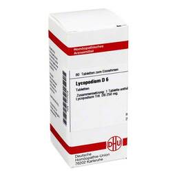 Abbildung: DHU Lycopodium D 6 Tabletten Tabletten, 80 St PZN 01777475