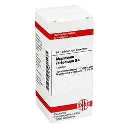 Abbildung: Magnesium carbonicum D 4 Tabletten Tabletten, 80 St PZN 01777682