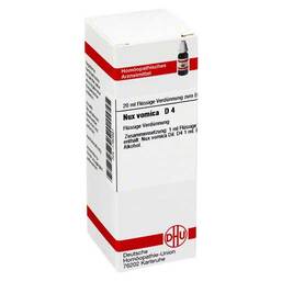 Abbildung: DHU Nux vomica D 4 Dilution Dilution, 20 ml PZN 01780661