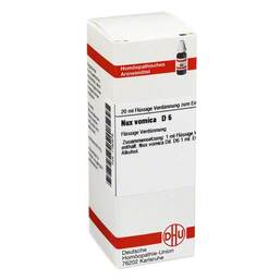 Abbildung: DHU Nux vomica D 6 Dilution Dilution, 20 ml PZN 01780678