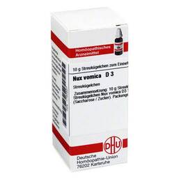 Abbildung: DHU Nux vomica D 3 Globuli Globuli, 10 g PZN 01780827