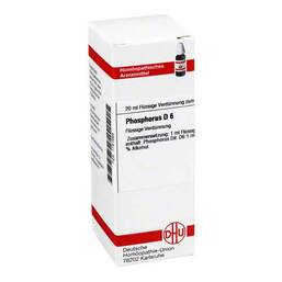 Abbildung: DHU Phosphorus D 6 Dilution Dilution, 20 ml PZN 01781695